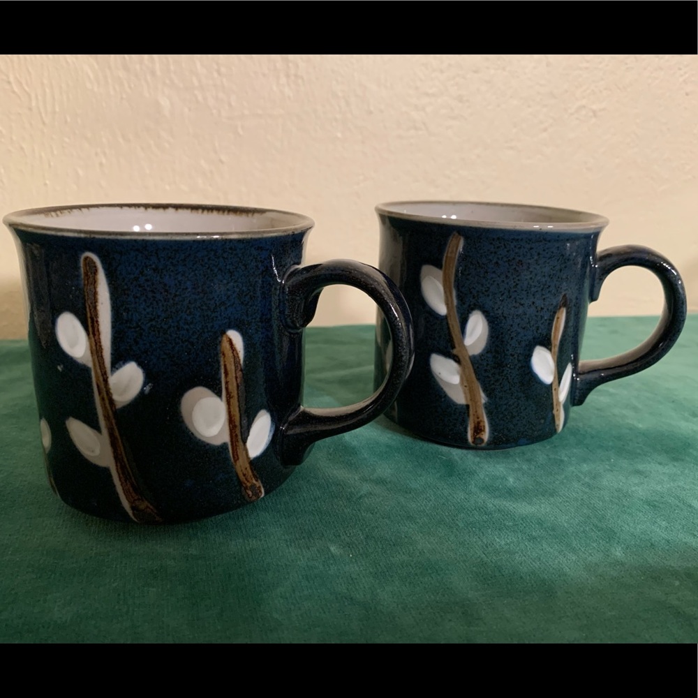 Pussy Willow Coffee Mug Set